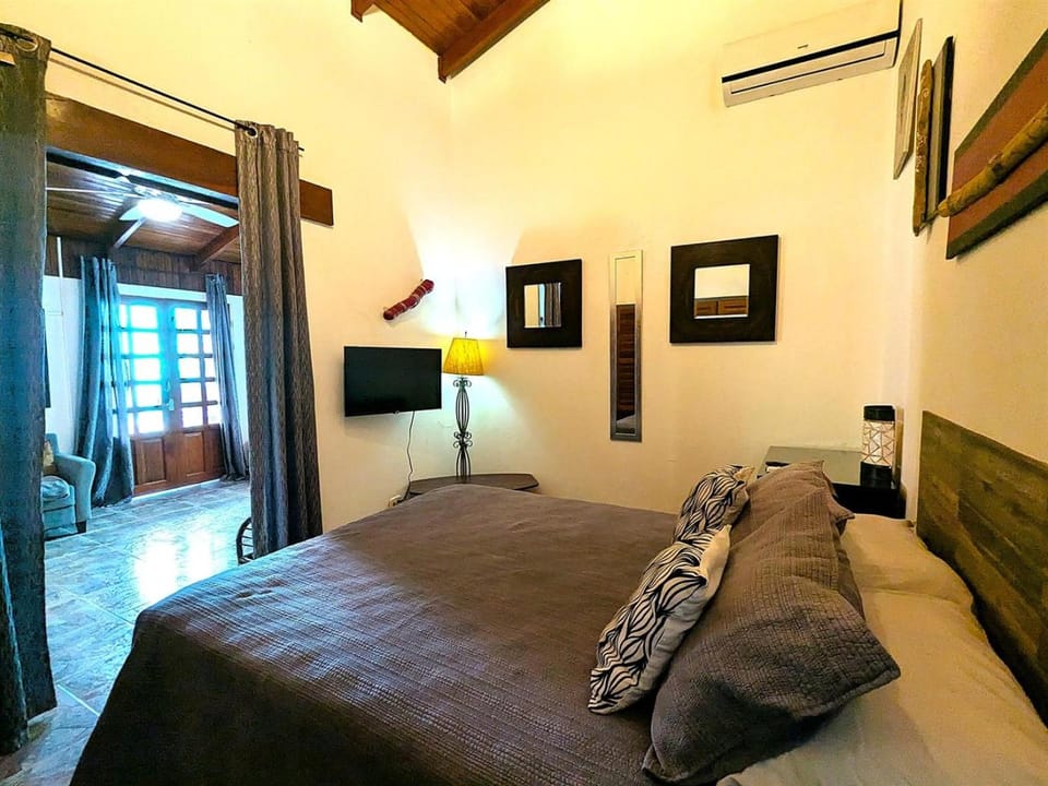Bed, TV and multimedia, Photo of the whole room, Bedroom, air conditioner