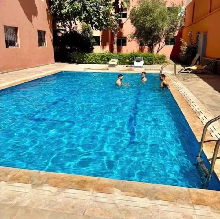 Appartement 2 chambres résidence piscine Gueliz V-H Apartment in Marrakesh
