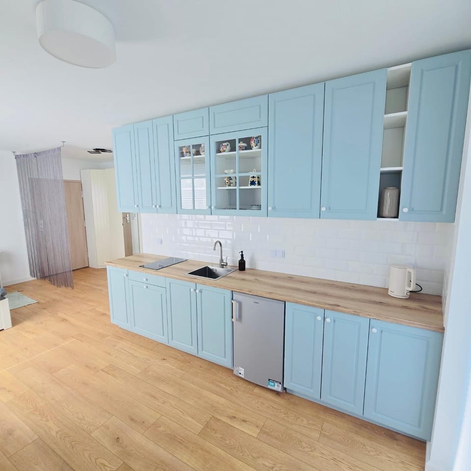 Blue Studio Apartment in Masovian Voivodeship