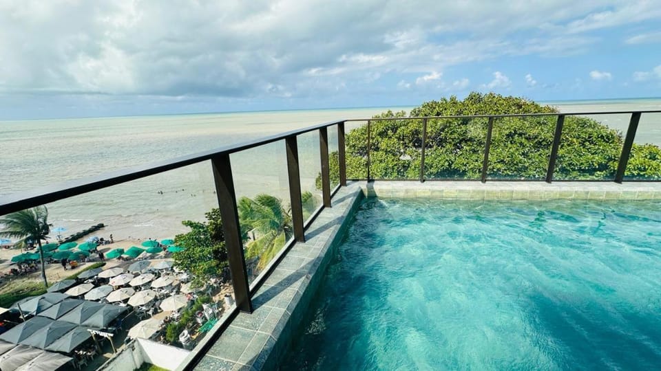 Natural landscape, View (from property/room), Balcony/Terrace, Pool view, Swimming pool