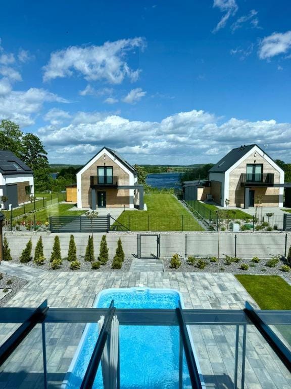 Enklawa Dudki dom z basenem i sauną House in Poland