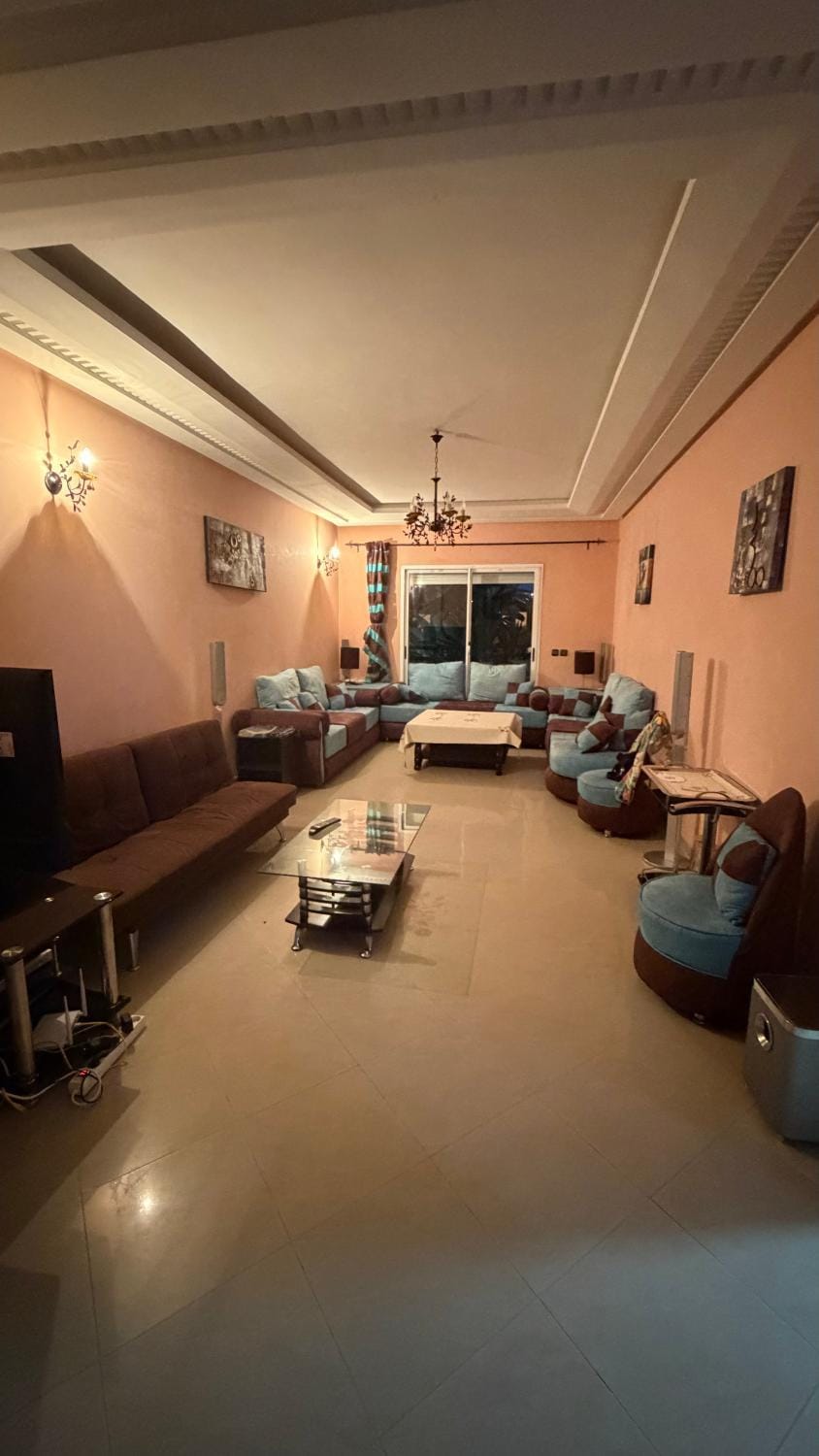 Appartement dans une residence sécurisée vue piscine et vue sur mer Apartment in Mohammedia