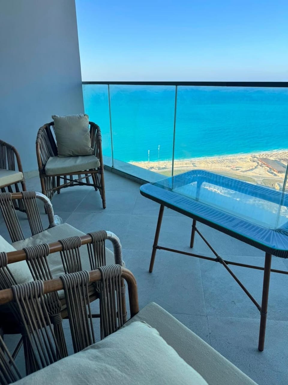 Alamein towers gate 5 34th floor Sea and Lagoon View Chalet Apartment in Egypt