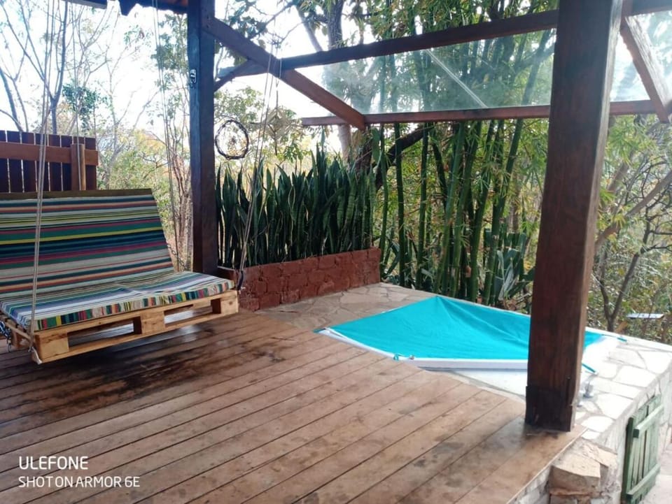 Recanto do Morro Velho waterfalls and whirlpool House in State of Goiás