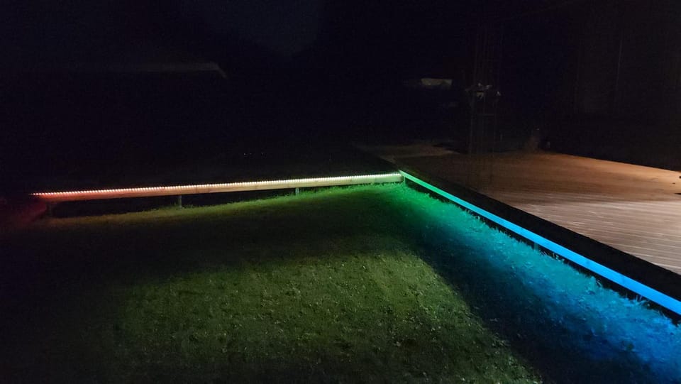 Patio, Night