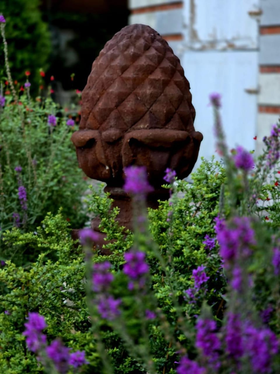 Property building, Spring, Garden