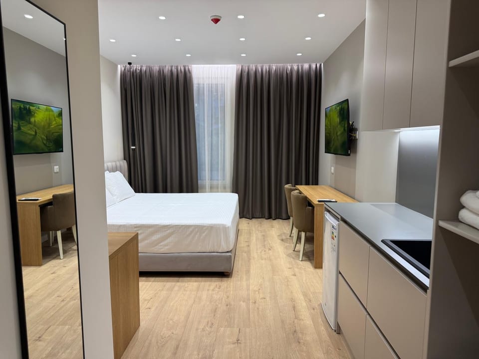 Bed, TV and multimedia