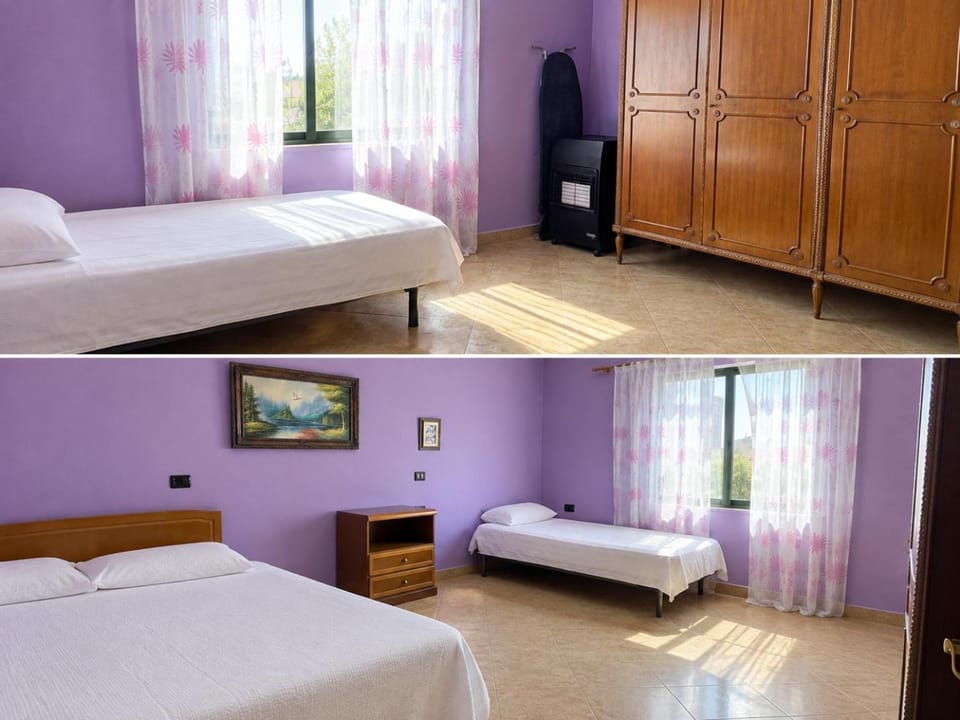Bed, Photo of the whole room, wardrobe