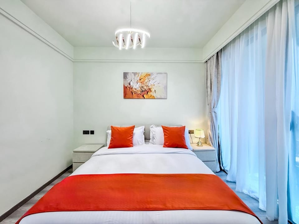serene stays apartment with fully equipped gym , swimming pool ,private parking space and amazing scenic views Apartment in Nairobi County