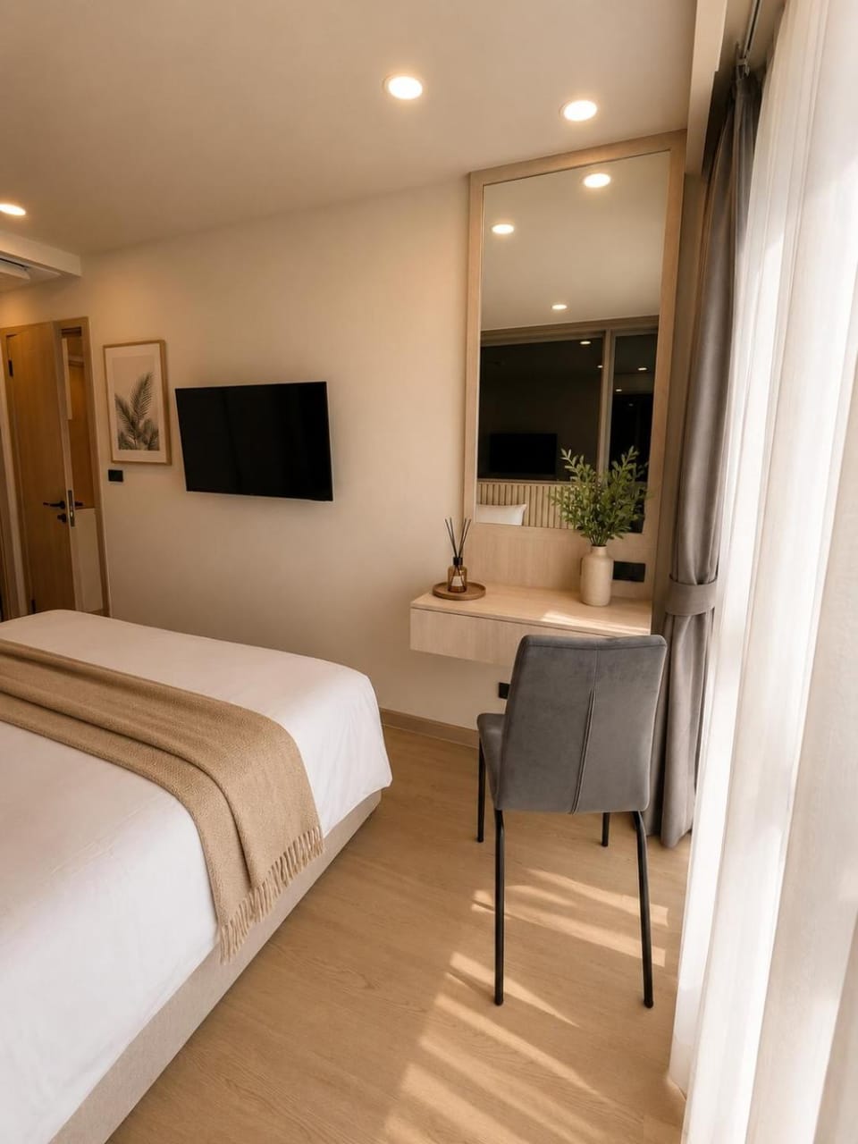 Ozone 1BR Near Laguna - Direct Pool Access Apartment in Choeng Thale