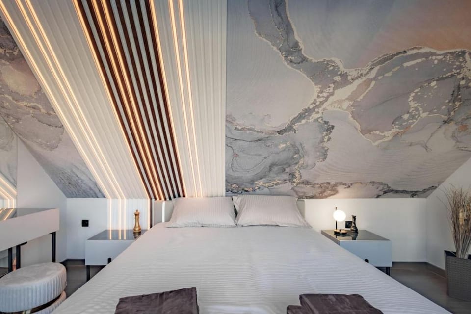Luxury Skyline Loft & Terrace Varna Center Apartment in Varna