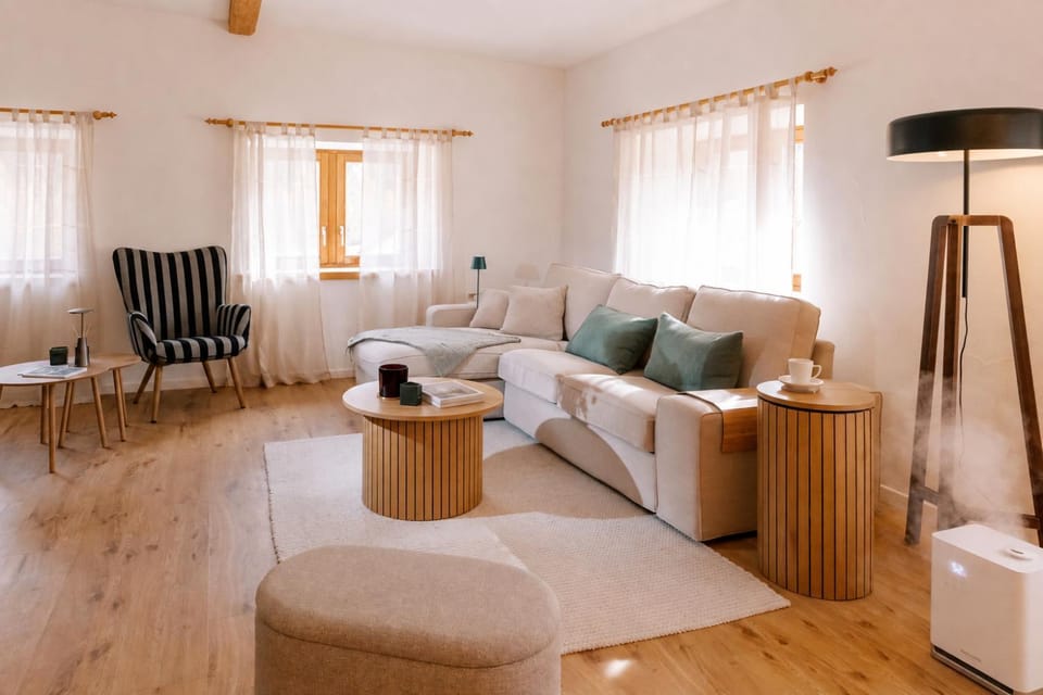 Living room, Mountain view