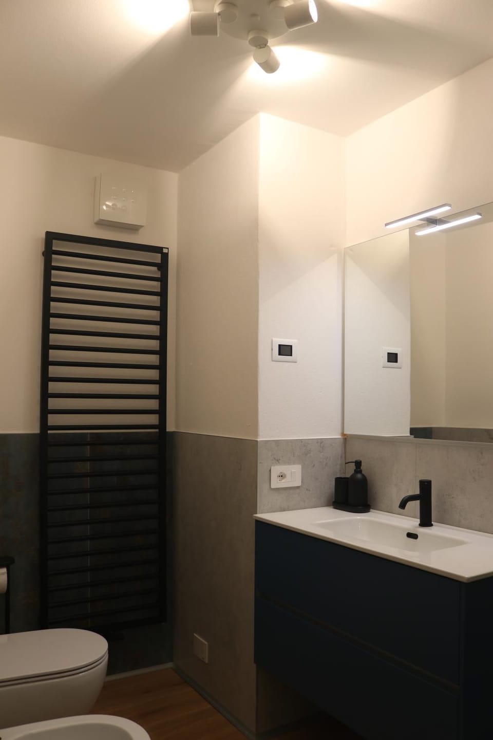 Toilet, Bathroom, towels