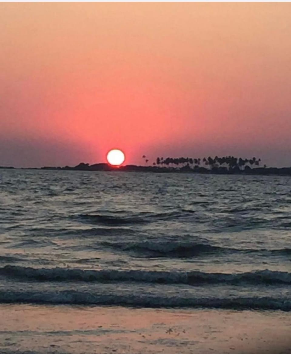 Day, Natural landscape, Beach, Sea view, Sunrise, Sunset