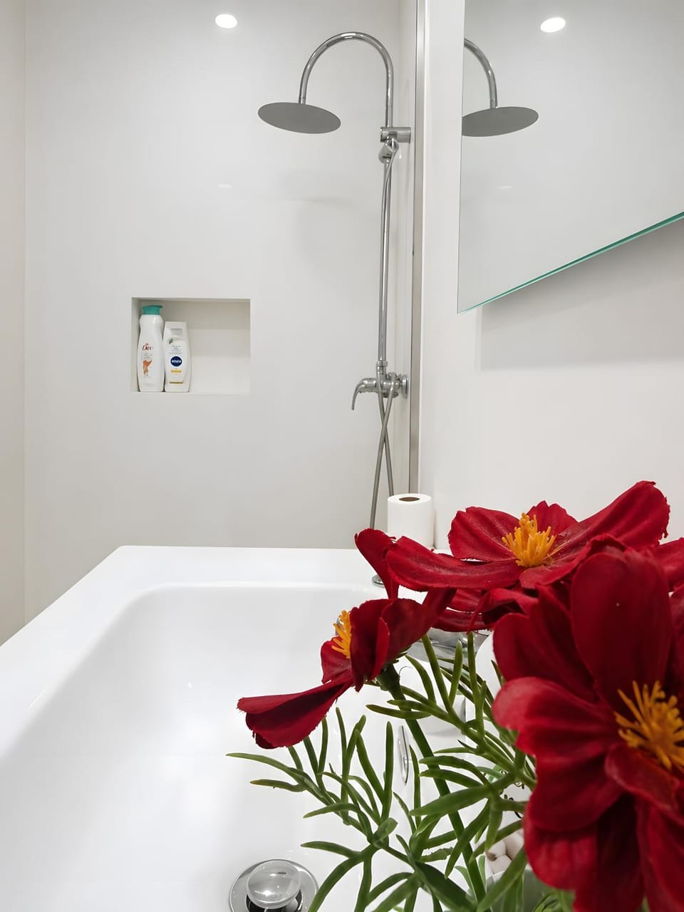 Bathroom, Living room