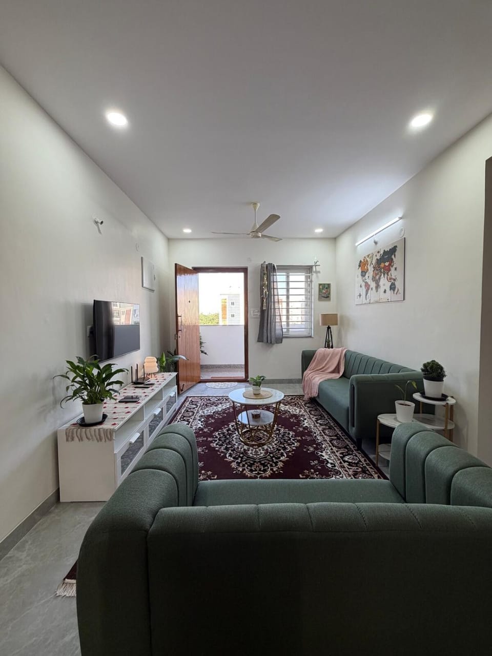 Adobe & Amber - Cozy 3BHk Apartment in Hyderabad