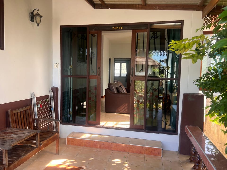 House with shared pool steps away Fisherman's village market Sea House in Ko Samui