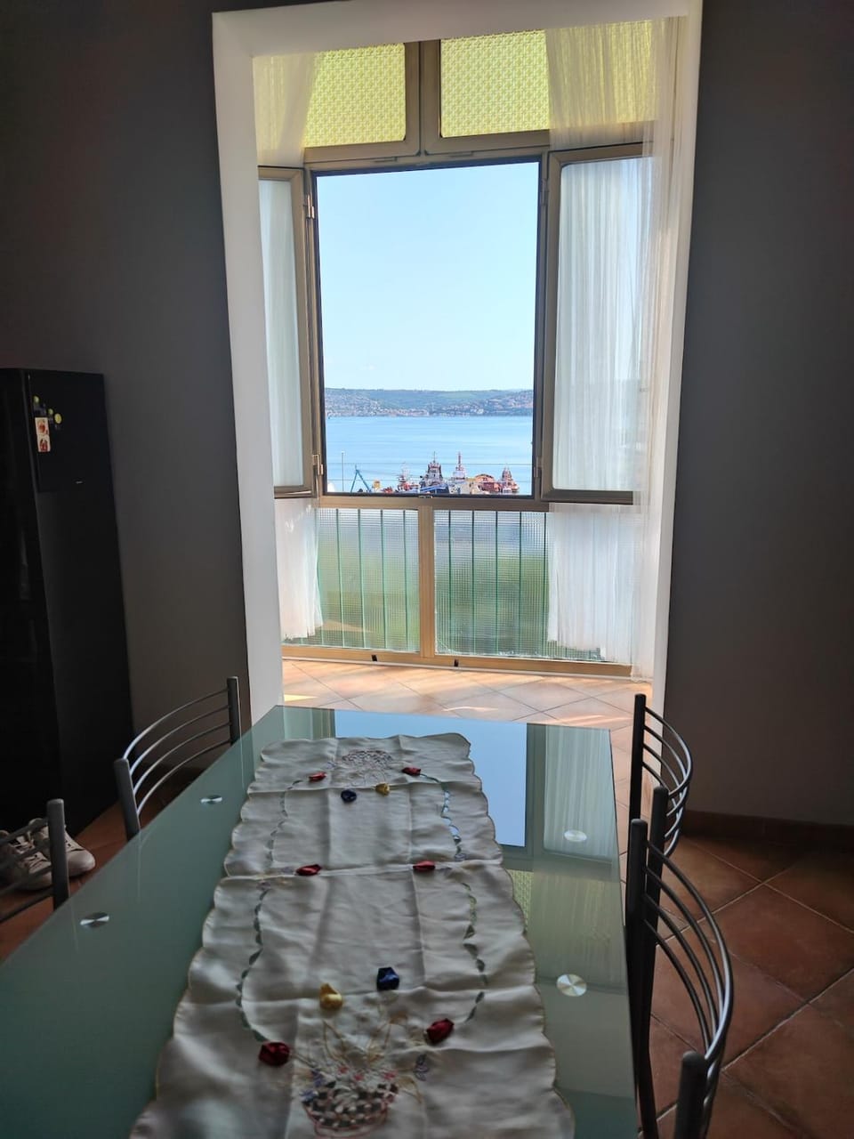 Dining area, Sea view