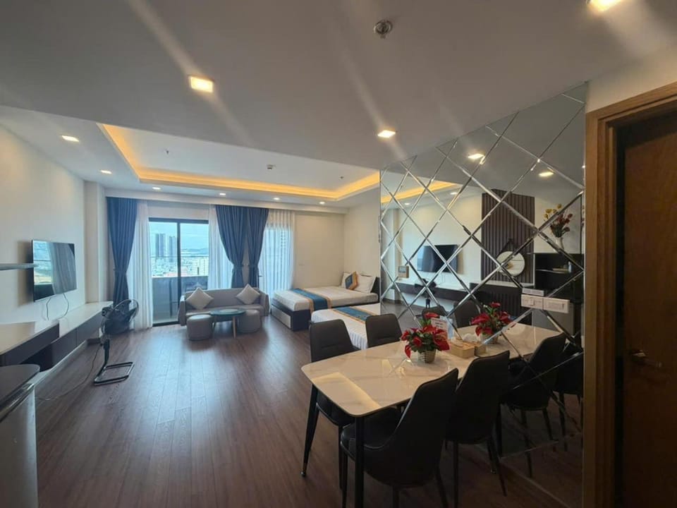 Bed, Living room