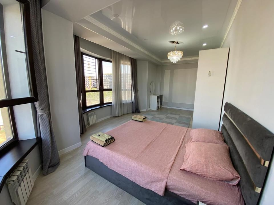 Spacious two-room apartment with a panorama in Panorama Apartment in Almaty Region, Kazakhstan