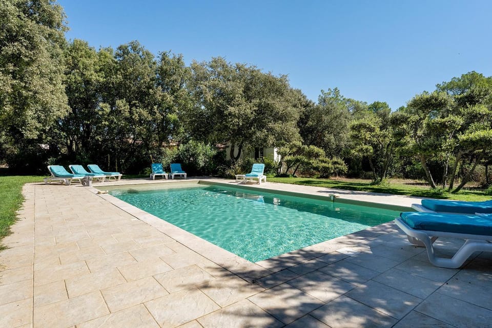 Property building, Living room, Swimming pool