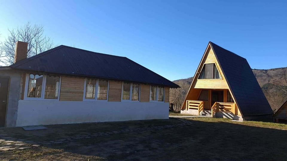 Property building, Natural landscape, Mountain view