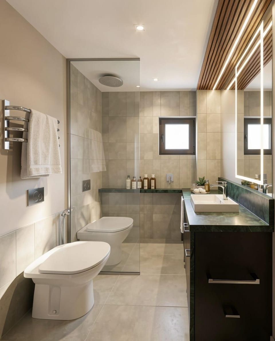 Shower, Toilet, Bathroom