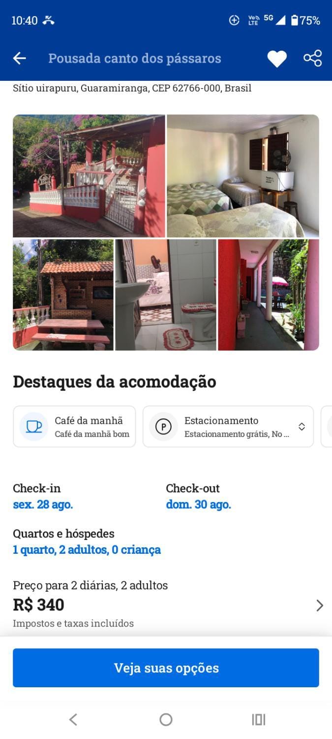 Pousada canto dos pássaros guaramiranga Bed and Breakfast in Guaramiranga