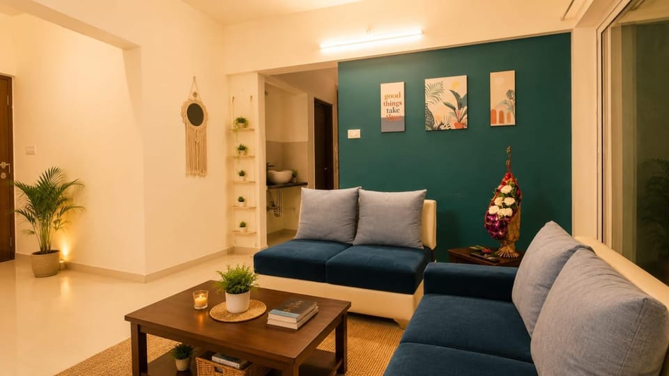 LuxeBnb 2bhk Riverside Baner Apartment in Pune