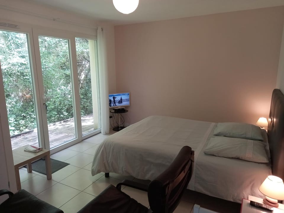 Studio meublé climatisé 4 étoiles chez André Apartment in Jonzac