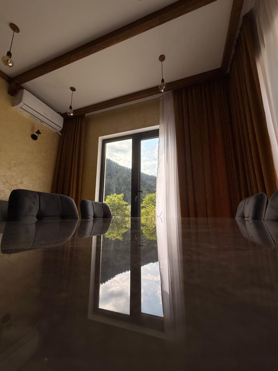 Natural landscape, Living room, Seating area