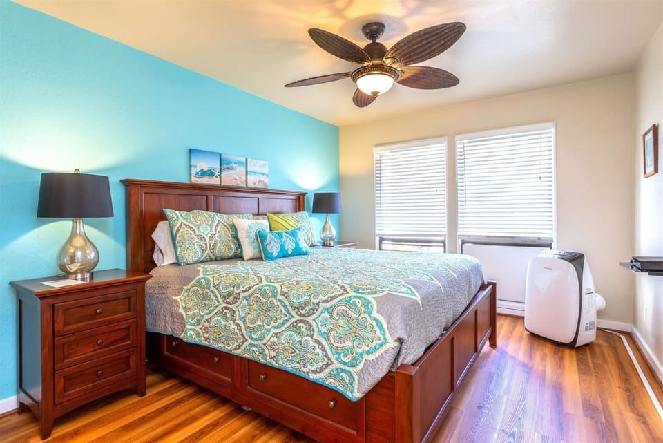 Ocean View & AC! 3 Min Walk To Poipu Beach! Apartment in Poipu