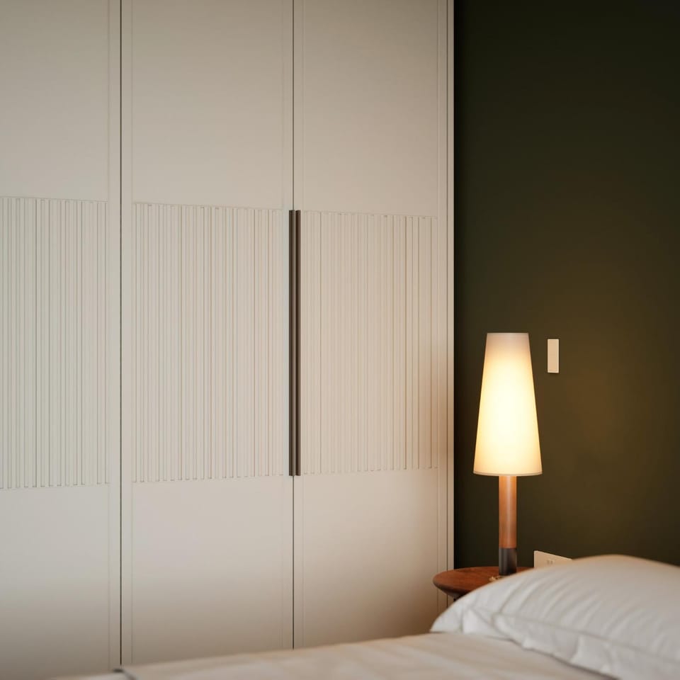 Bed, Photo of the whole room, Bedroom, wardrobe