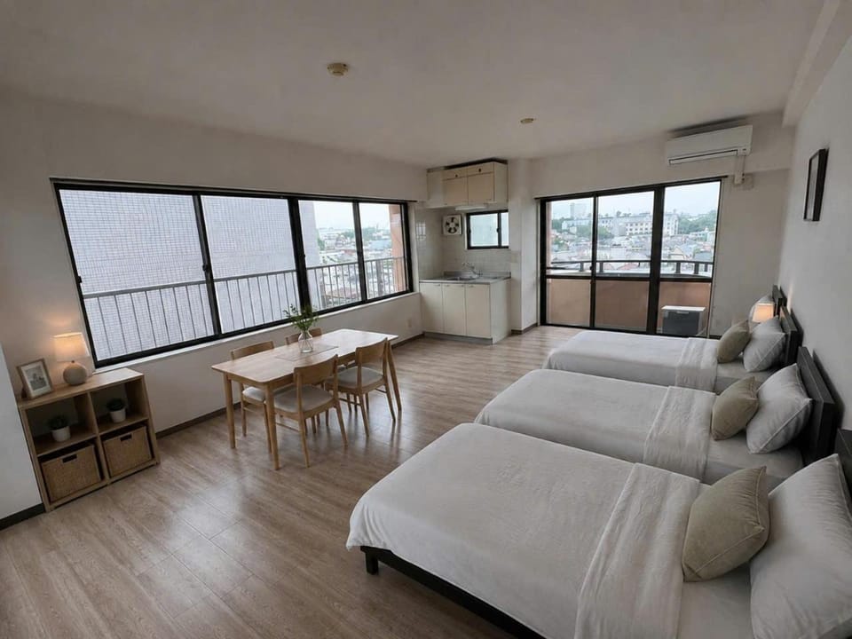 Living room, Bedroom
