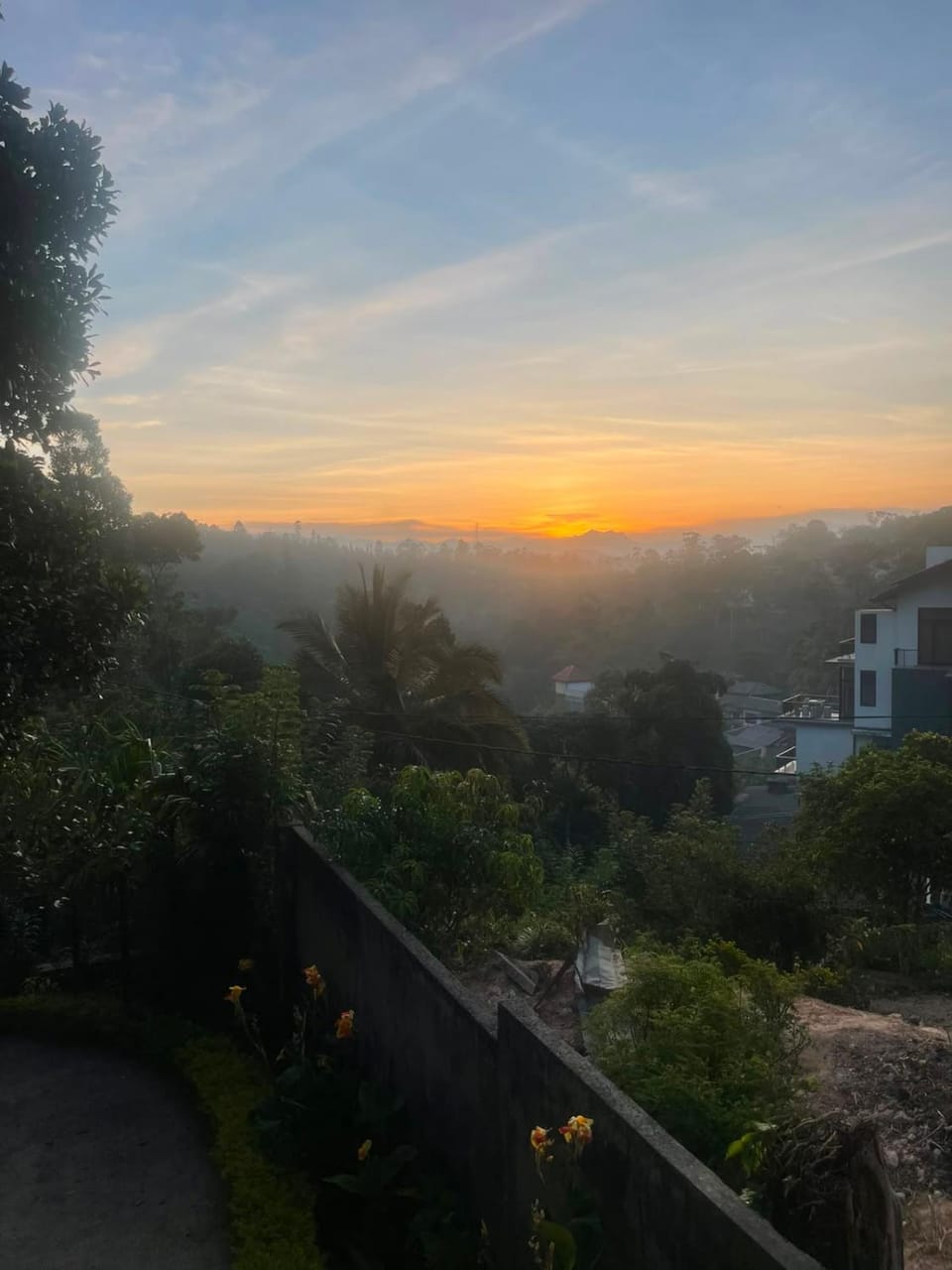 Natural landscape, Mountain view, Sunset