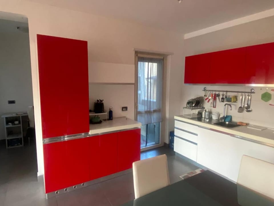 Kitchen or kitchenette, toaster