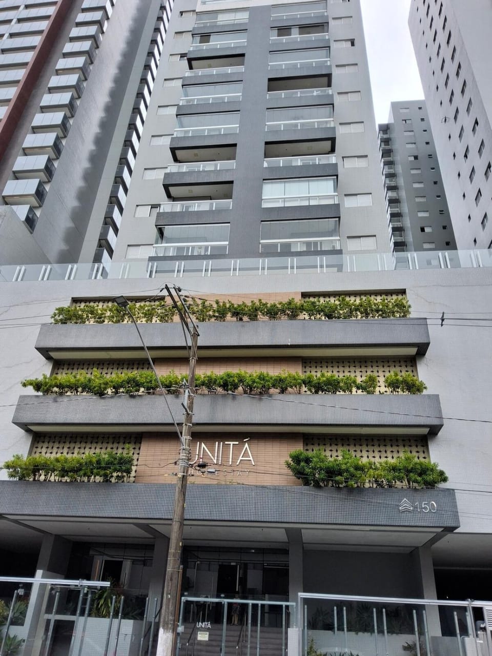 Flat-Boqueirão-Praia Grande Apartment in State of São Paulo