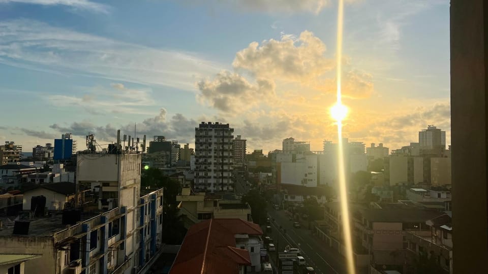 Day, City view, Sunrise, Sunset