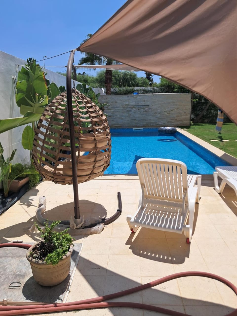 Piscine privée à 3 mn de la plage Apartment in Mrezga