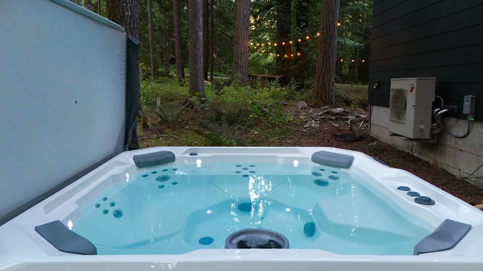 Chic Mt Baker Cabin with Hot Tub & Fire Pit Cabin in Glacier