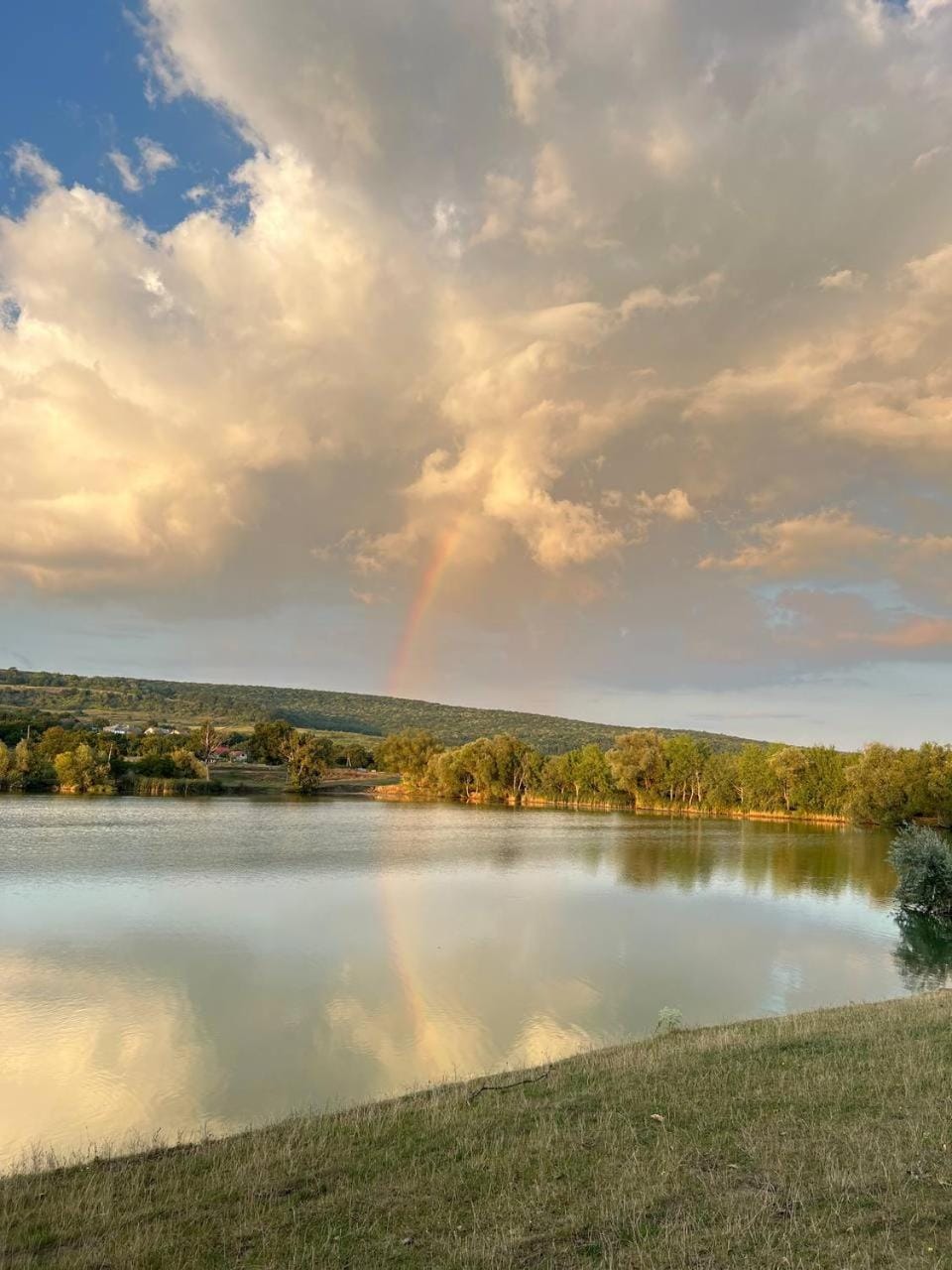 Day, Natural landscape, Lake view
