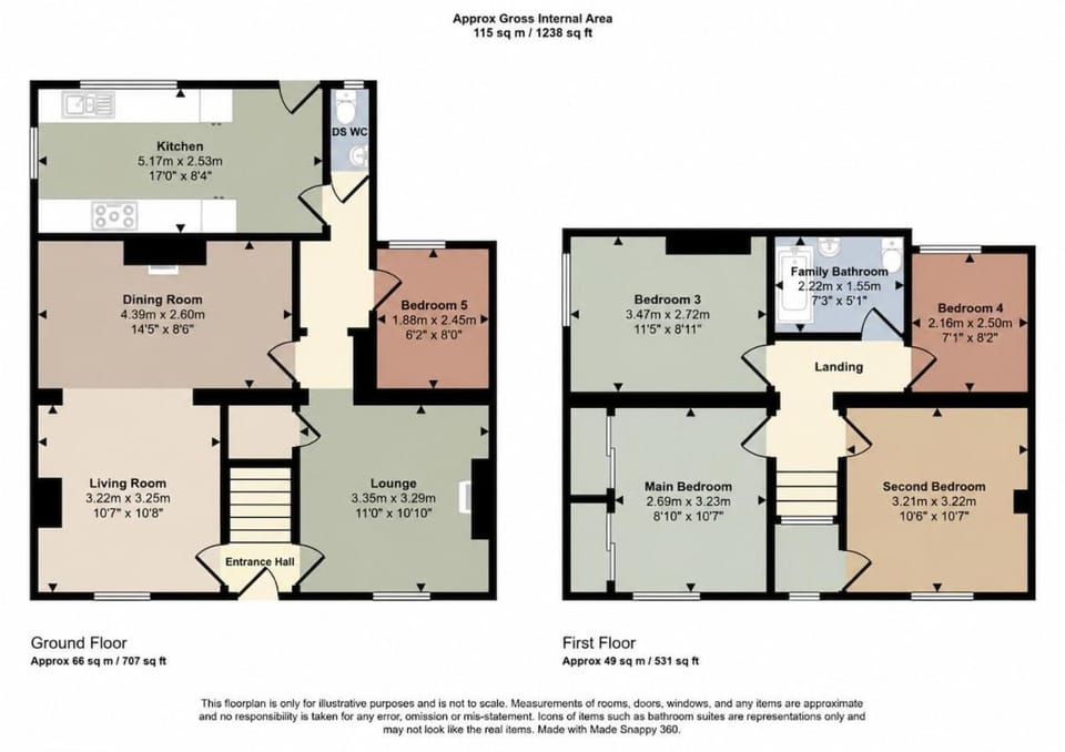 The Chestnuts, 5 Bedroom Character Home Milton Keynes House in Aylesbury Vale