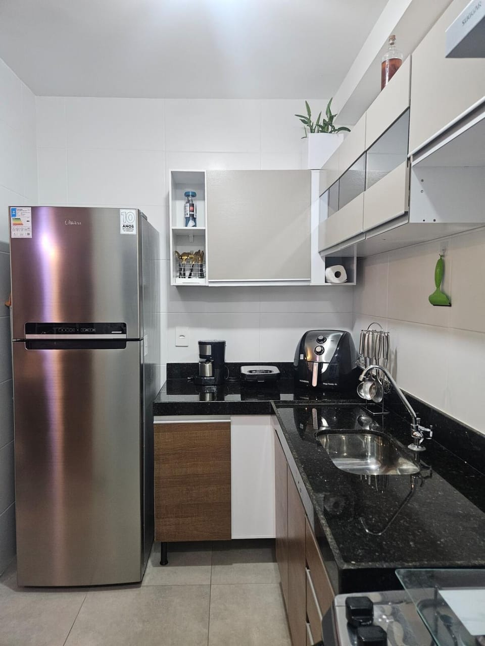 Kitchen or kitchenette, oven, stove, toaster