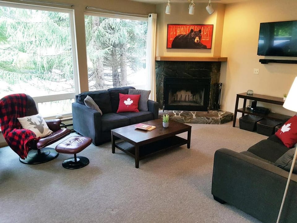 Private hot tub, pet friendly, 2 BR Snowgoose ski in townhome House in Whistler