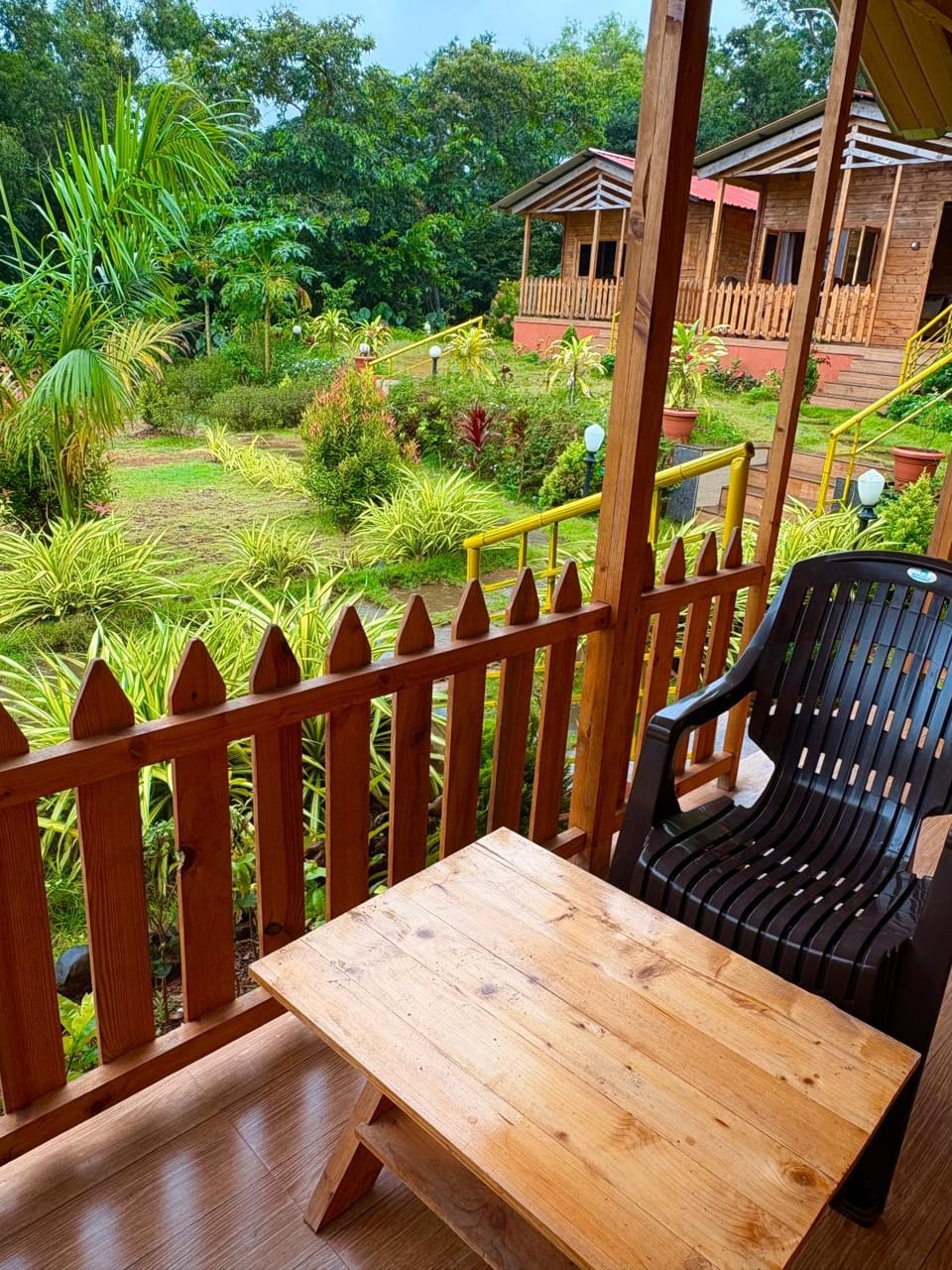 Patio, Garden view
