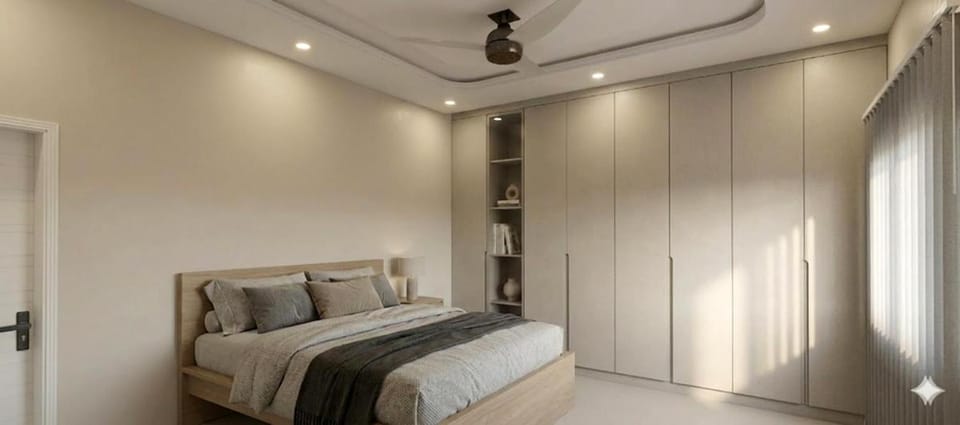 Bed, Photo of the whole room, Bedroom