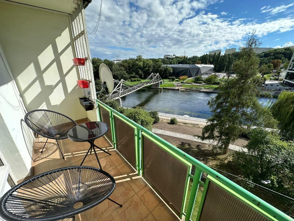 Property building, Day, Natural landscape, View (from property/room), Balcony/Terrace, River view