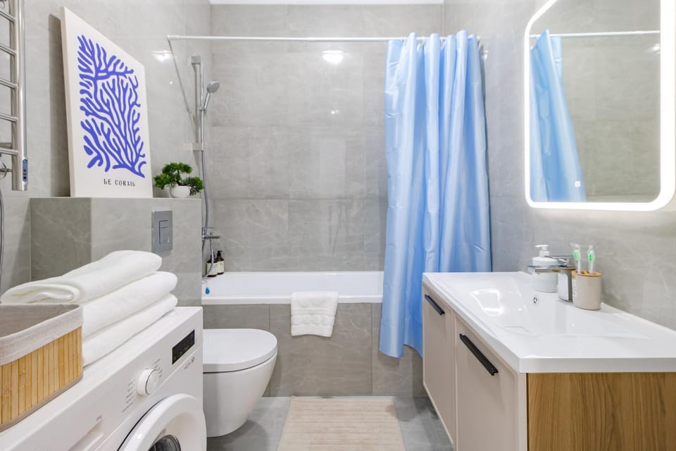 Azure suite near Khan Shatyr Apartment in Kazakhstan