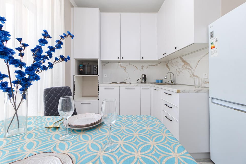 Azure suite near Khan Shatyr Apartment in Kazakhstan