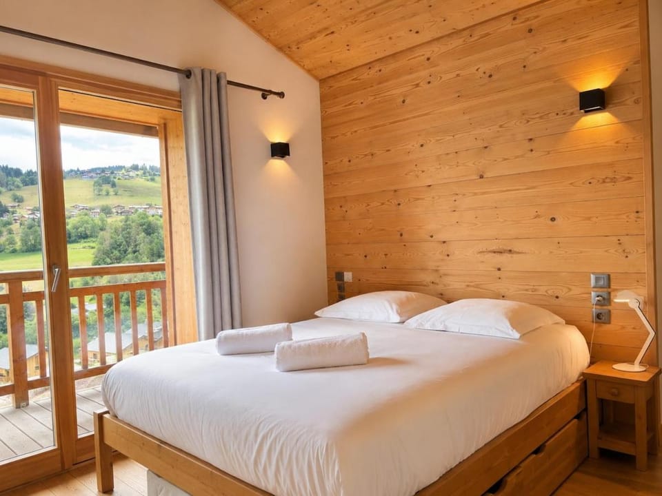 Mountain view, center of Combloux, balcony Apartment in Combloux
